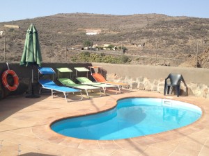 Casa cueva rural con piscina en Artenara , Gran Canaria