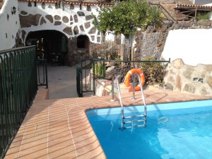 Casa cueva rural con piscina en Artenara , Gran Canaria